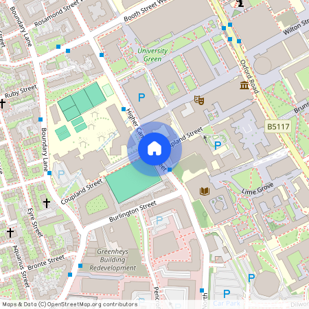 Manchester Square Gardens, 2 Botanic Avenue, Manchester, M15