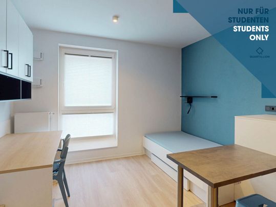 Urban leben & studieren – dein möbliertes Apartment im Quartillion - Foto 1