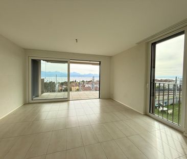 Lumineux 3.5 pièces avec vue panoramique à Lausanne - Photo 1