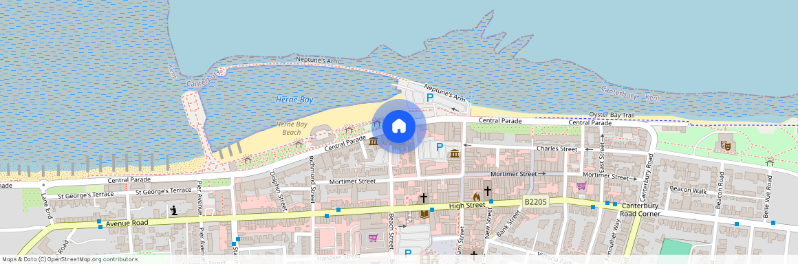 Bay View, 70 Central Parade, Herne Bay, Kent, CT6
