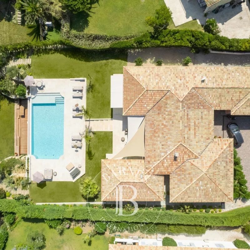 LOCATION SAISONNIÈRE - GRIMAUD - VILLA MODERNE - VUE MER PANORAMIQUE - 5 CHAMBRES - DÉPENDANCE - PISCINE - Photo 1