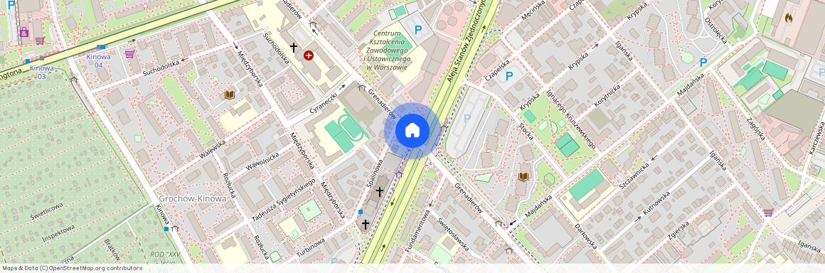 Berneńska, Warszawa, Praga-Południe, Saska Kępa