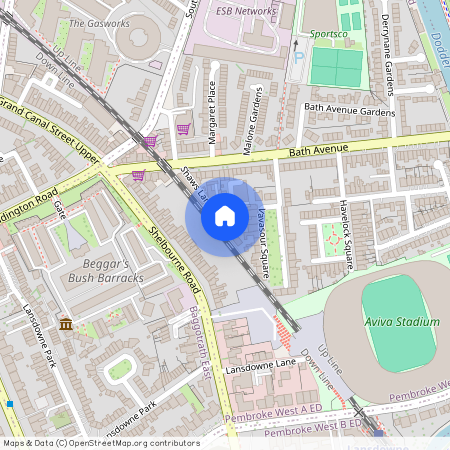 Shaws Lane Apartments, Shaws Lane, Bath Avenue, Ballsbridge, Dublin 4, D04 A316
