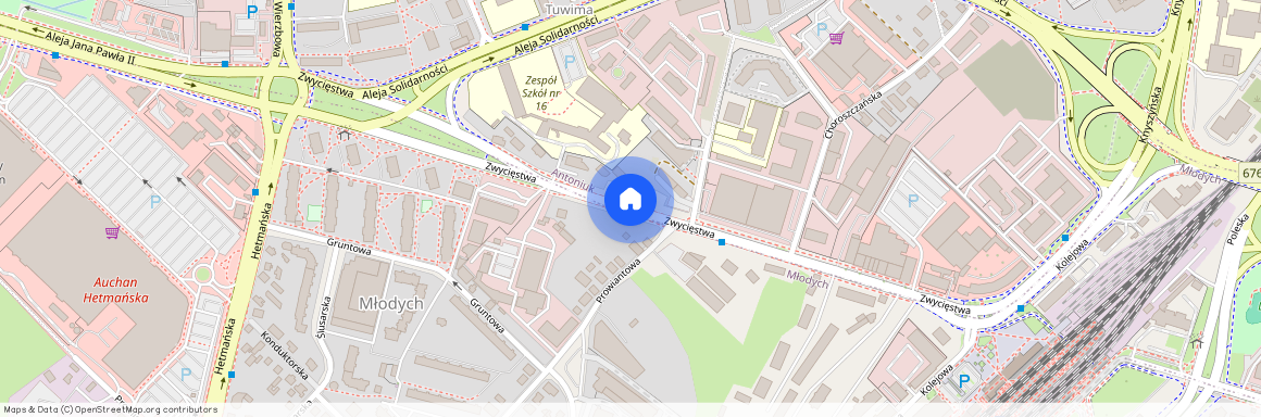 ul. Zwycięstwa, Antoniuk, Białystok, podlaskie