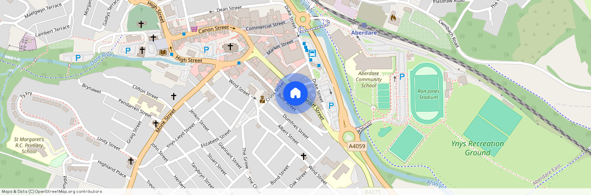 Cardiff Street, Aberdare CF44