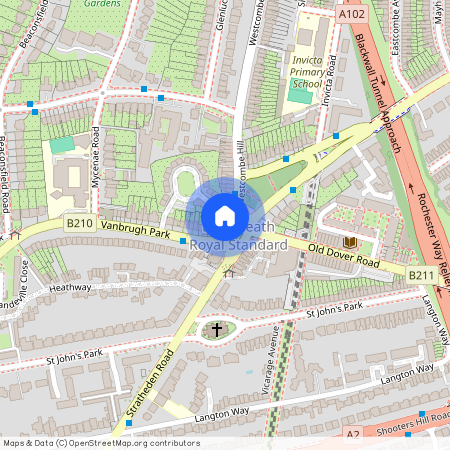 Vanbrugh Park, London SE3