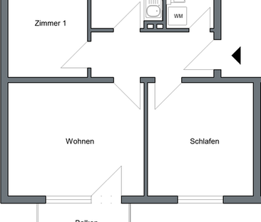 Top modernisiert: Wohnen in begehrter Erdgeschosslage mit 2 Balkonen - Foto 4