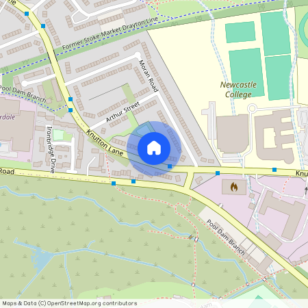 Knutton Lane, Knutton, ST5