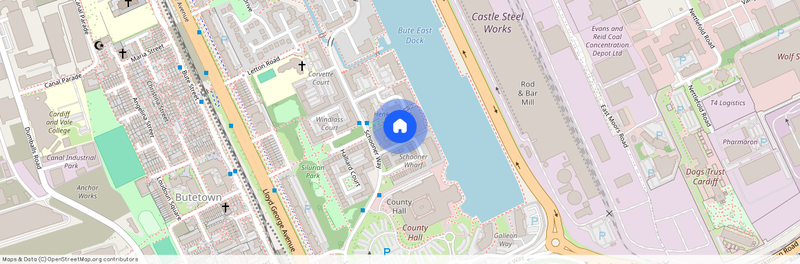 Henke Court, Caerdydd, CF10