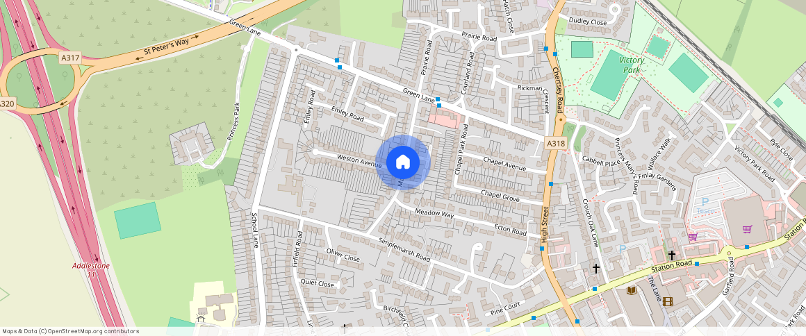 Marsh Lane, Addlestone, KT15