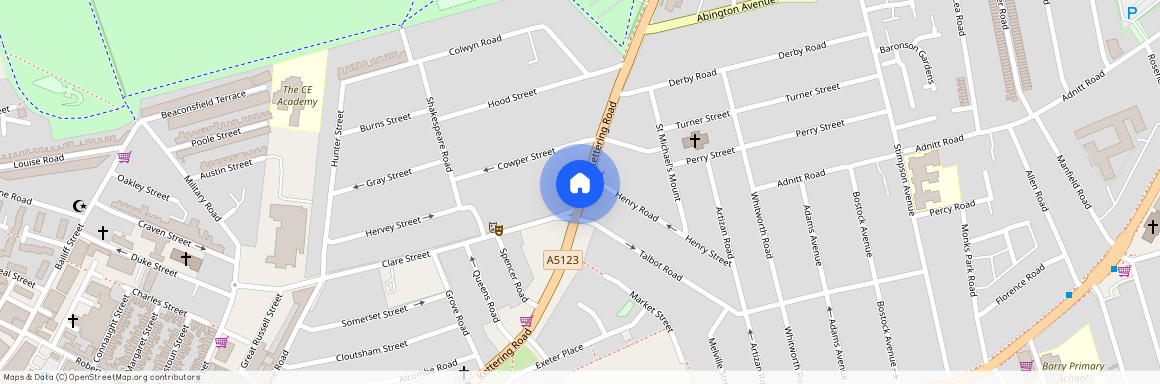 Kettering Road, Northampton, Northamptonshire, NN1 4BS