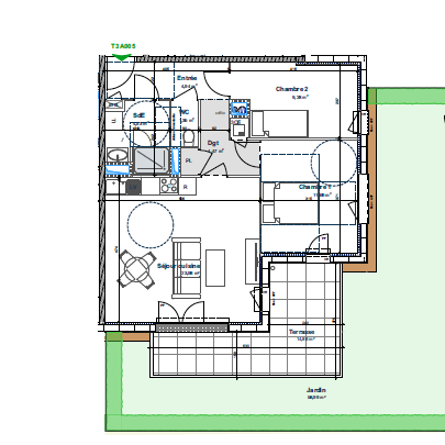 Location Appartement 3 pièces 60m² CORMELLES LE ROYAL 14123 - Photo 2