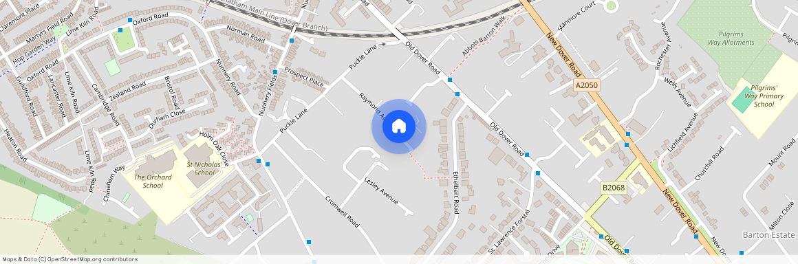 Raymond Avenue, Canterbury, Kent, CT1