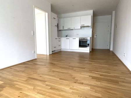 Moderne 2-Zimmer-Wohnung mit Balkon in Stammersdorfer Heurigengegend - Photo 2