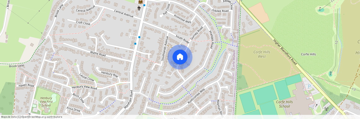 South Road, Corfe Mullen, Wimborne, BH21