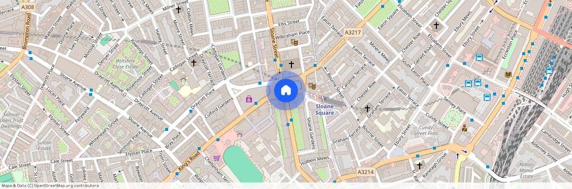 Lower Sloane Street, Sloane Square, London, SW1W