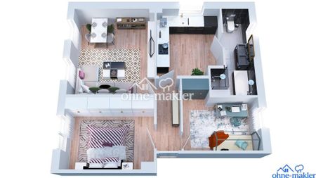 Altbau 3-Zi. Whg. in Salzelmen 1.OG - Foto 4