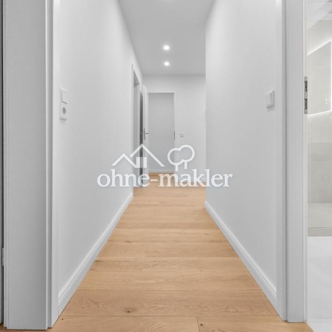 3-Zimmer-Wohnung mit eigenem Garten | kernsaniert | bezugsfertig inkl. Küche - Photo 1