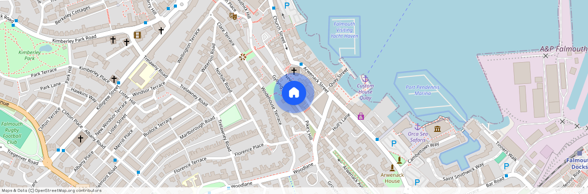 Gyllyng Street, Falmouth, TR11