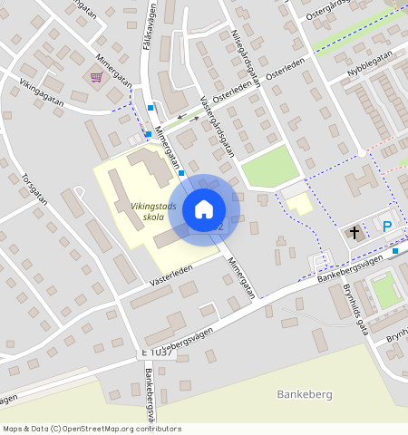 Mimergatan, Vikingstad
