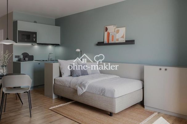 Wunderschönes möbliertes 1-Zimmer-Apartment im Frankfurter Ostend - ab 6 Monaten Mindestmietdauer - Foto 1