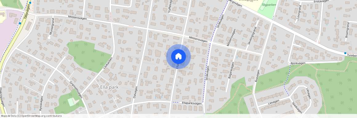 Ellahagsvägen, Täby