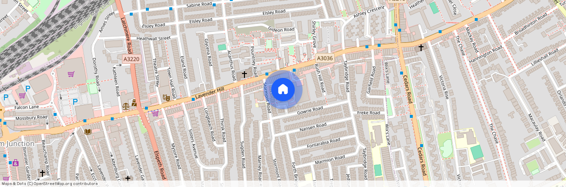 Lavender Hill, Battersea, London, SW11