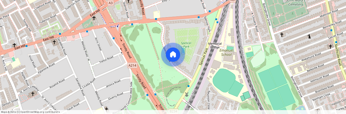 Spencer Park, London, SW18 2SX