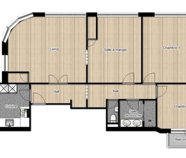 Appartement te huur - Photo 3