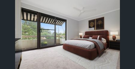 Generous three bedroom, three balcony abode with a leafy outlook - Photo 3