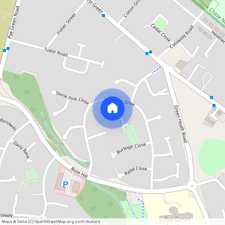 Silver Fir Close, Hednesford, Cannock, Staffordshire, WS12