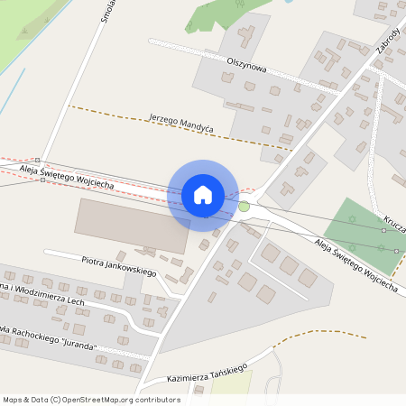 ul. Aleja Świętego Wojciecha, Mława, mławski, mazowieckie