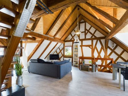 Möblierte 2-Zimmer-Dachgeschosswohnung am See in Steckborn - Photo 4