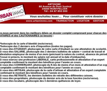 Location Appartement 1 pièce 19m² GRABELS 34790 - Photo 1