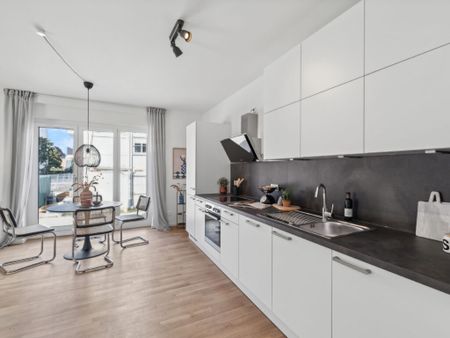 Neubau-Komfort in Friedenau: 3-Zimmer-Wohnung mit hochwertiger Einbauküche und Balkon - Foto 4