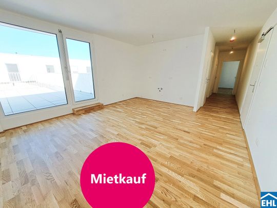 "Flori Flats": Dachgeschoßtraum mit Kaufoption in wunderschöner Heurigengegend - Photo 1