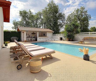 MAISON A LOUER A BIDART , PISCINE CHAUFFEE ET PLAGE A PIED - Photo 1