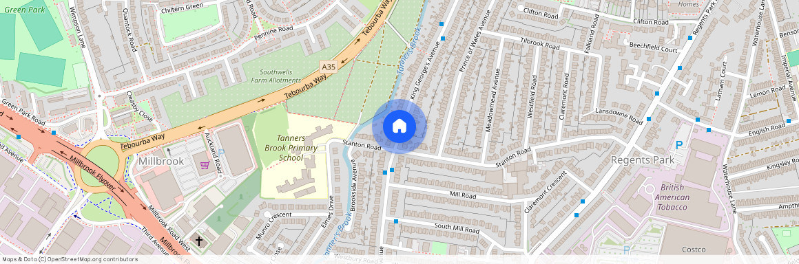 King Georges Avenue, Regents Park, Southampton, SO15