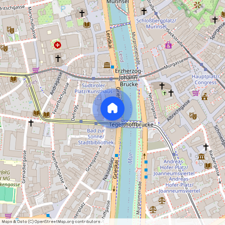 Grieskai 10/Griesgasse 11, 8020 Graz