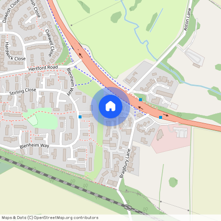 Bragbury End, Stevenage, Hertfordshire