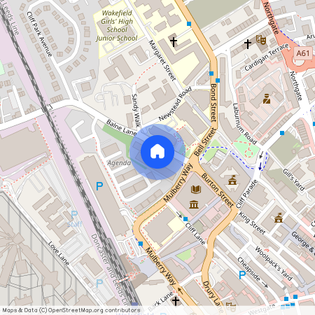 St Christophers Walk, Wakefield, WF1 2UP, Wakefield