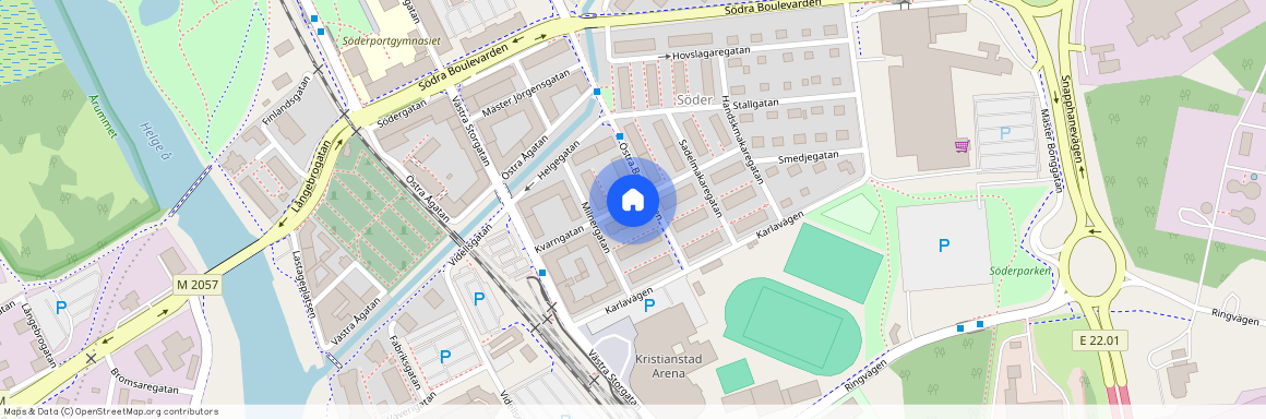 Kristianstad, Skåne, Kvarngatan 6 C