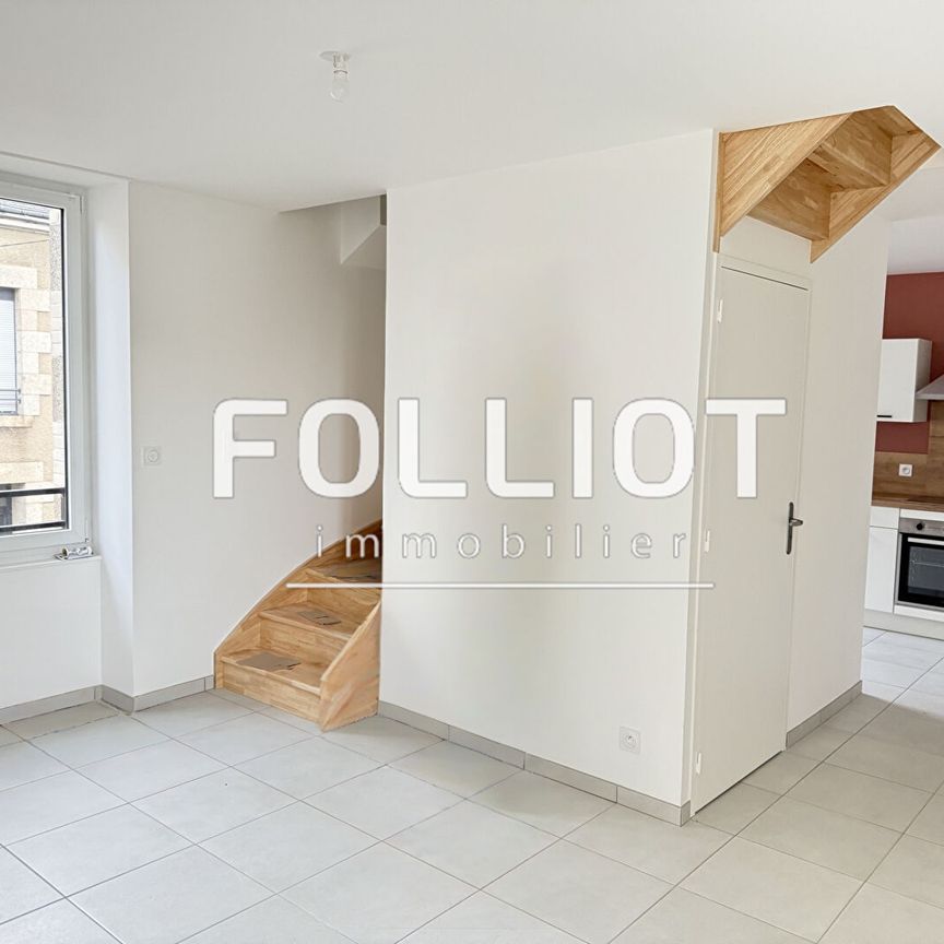 À louer : Appartement 3 pièces à Fougères - Photo 1