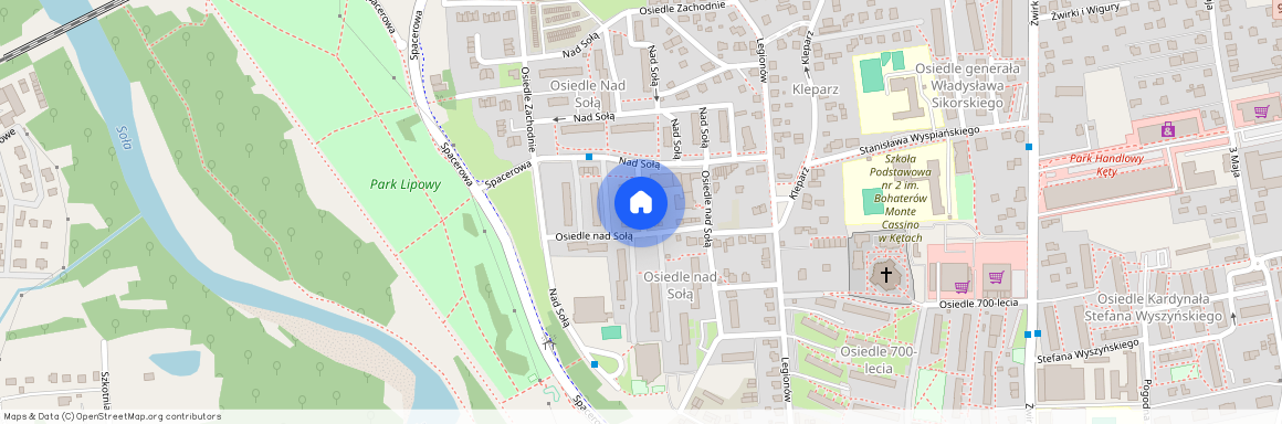 os. Nad Sołą, Kęty, Kęty, oświęcimski, małopolskie