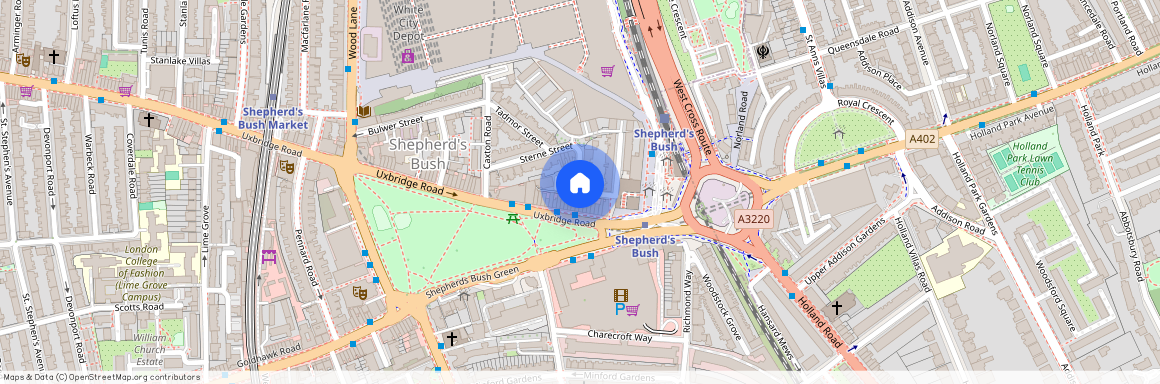 Vanderbilt Villas, Sterne Street, London, W12