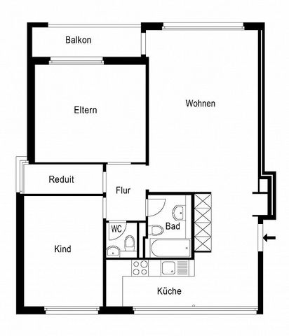 3.5-Zimmer-Wohnung in Neuhausen am Rheinfall - Photo 5