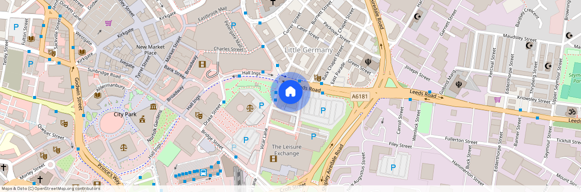 Byron Halls, Bradford, West Yorkshire, BD1