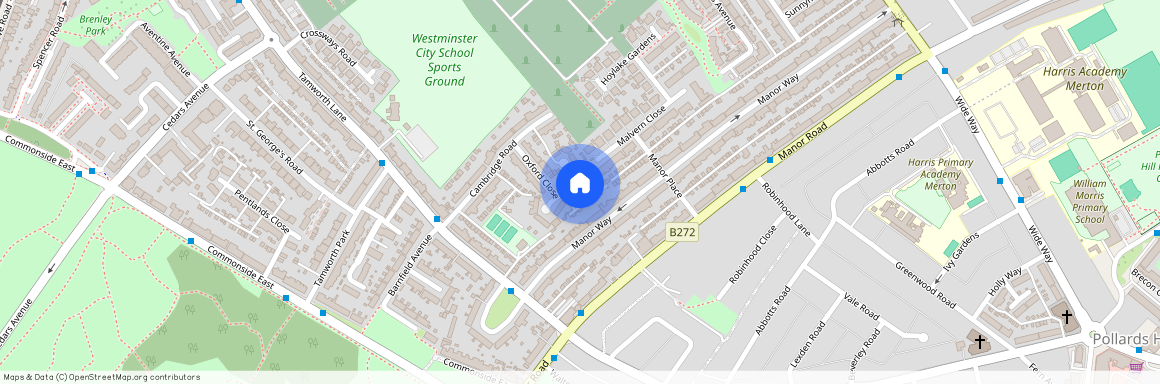 Oxford Close, Mitcham, Surrey, CR4