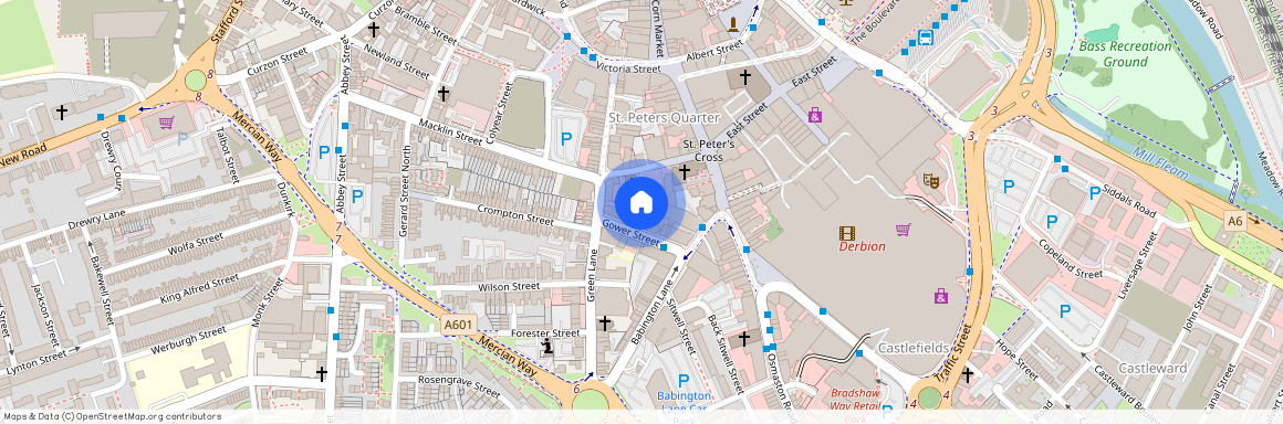 Prosperity House, Gower Street DE1