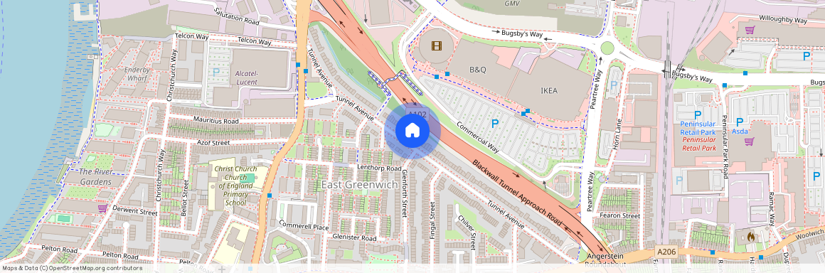 Tunnel Avenue, Greenwich